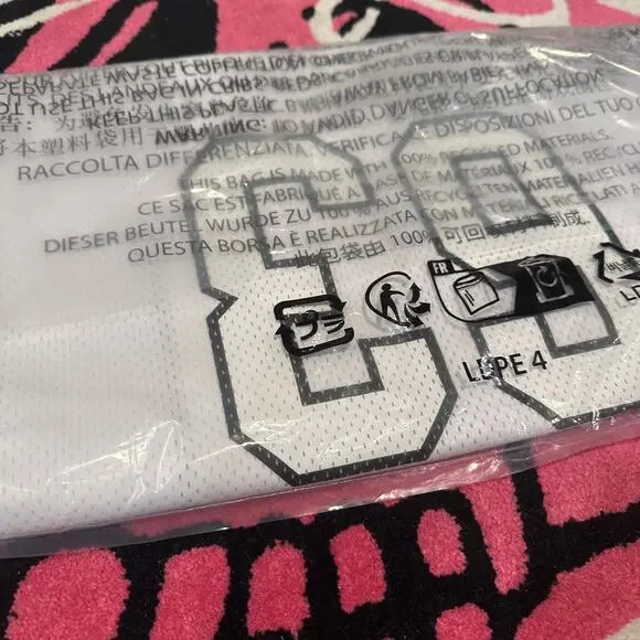 Supreme Bones Football Jersey White XXL - Brand New in Bag